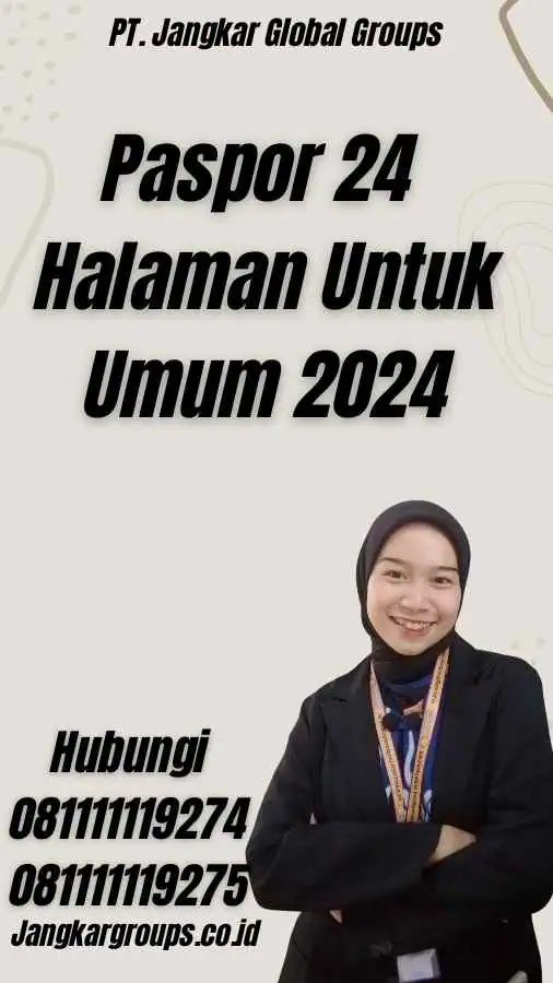 Paspor 24 Halaman Untuk Umum 2024