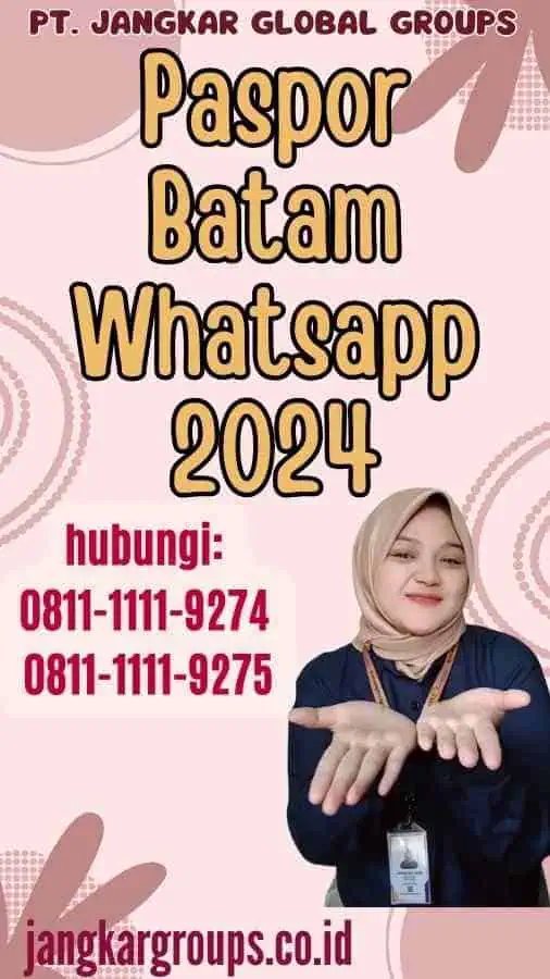 Paspor Batam Whatsapp 2024