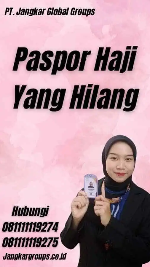 Paspor Haji Yang Hilang