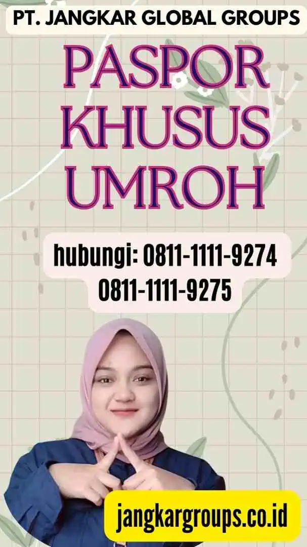 Paspor Khusus Umroh