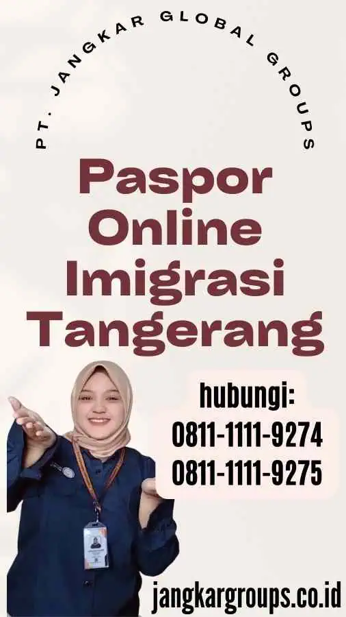 Paspor Online Imigrasi Tangerang