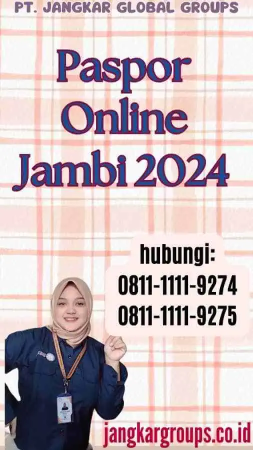 Paspor Online Jambi 2024