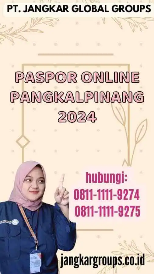 Paspor Online Pangkalpinang 2024