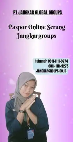 Paspor Online Serang Jangkargroups