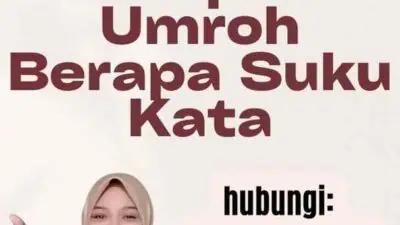 Paspor Umroh Berapa Suku Kata