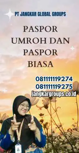 Paspor Umroh dan Paspor Biasa - Passport Umroh Bisa Untuk Wisata