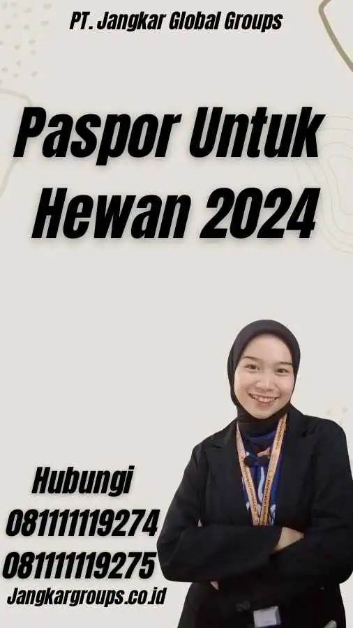 Paspor Untuk Hewan 2024