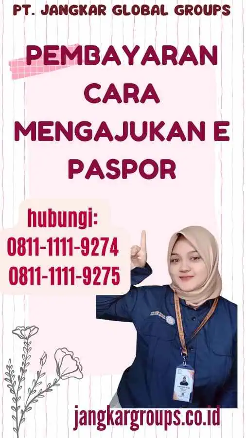 Pembayaran Cara Mengajukan E Paspor