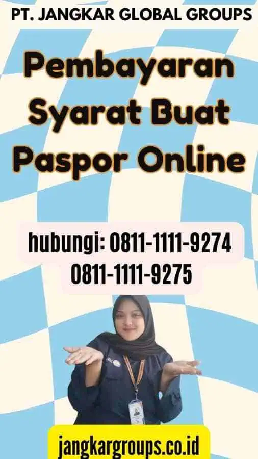 Pembayaran Syarat Buat Paspor Online