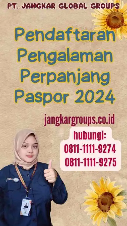 Pendaftaran Pengalaman Perpanjang Paspor 2024