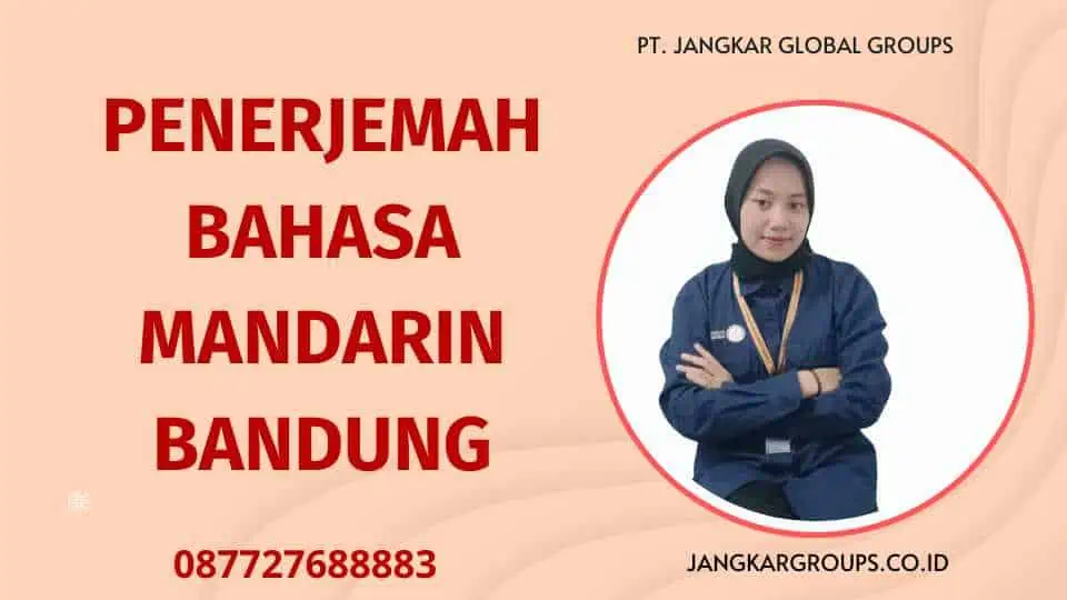 Penerjemah Bahasa Mandarin Bandung