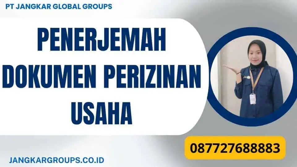 Penerjemah Dokumen Perizinan Usaha