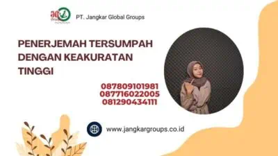 Penerjemah Tersumpah Dengan Keakuratan Tinggi