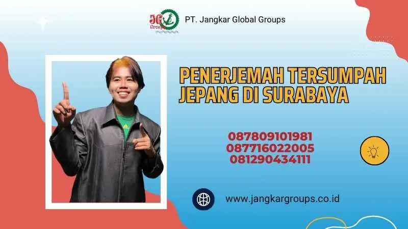 Penerjemah Tersumpah Jepang Di Surabaya