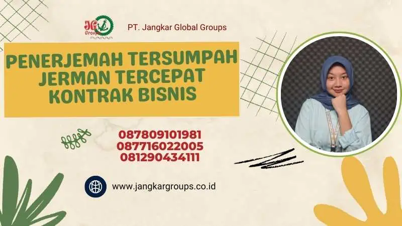 Penerjemah Tersumpah Jerman Tercepat