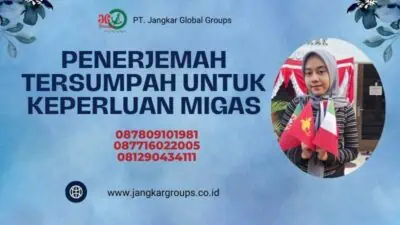 Penerjemah Tersumpah Untuk Keperluan Migas