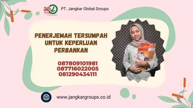 Penerjemah Tersumpah Untuk Keperluan Perbankan