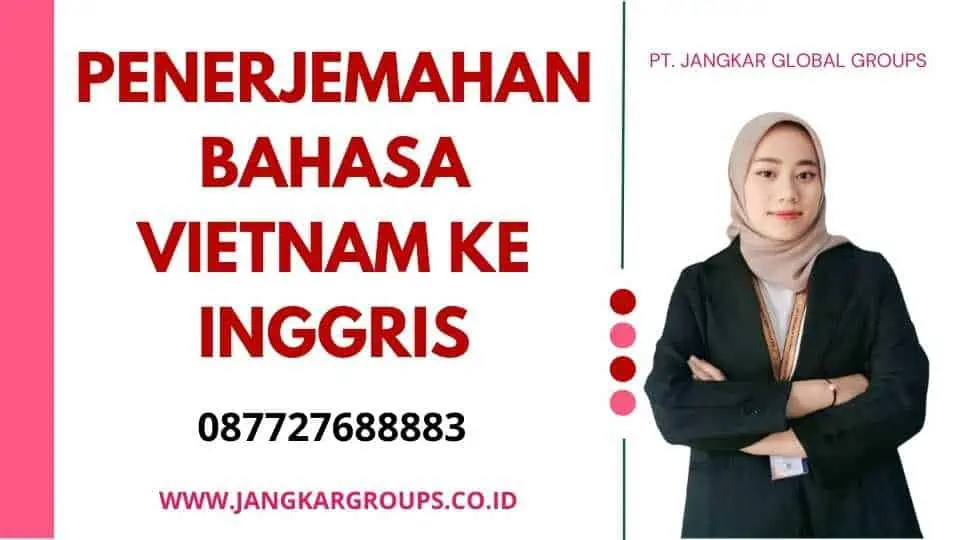 Penerjemahan Bahasa Vietnam ke Inggris