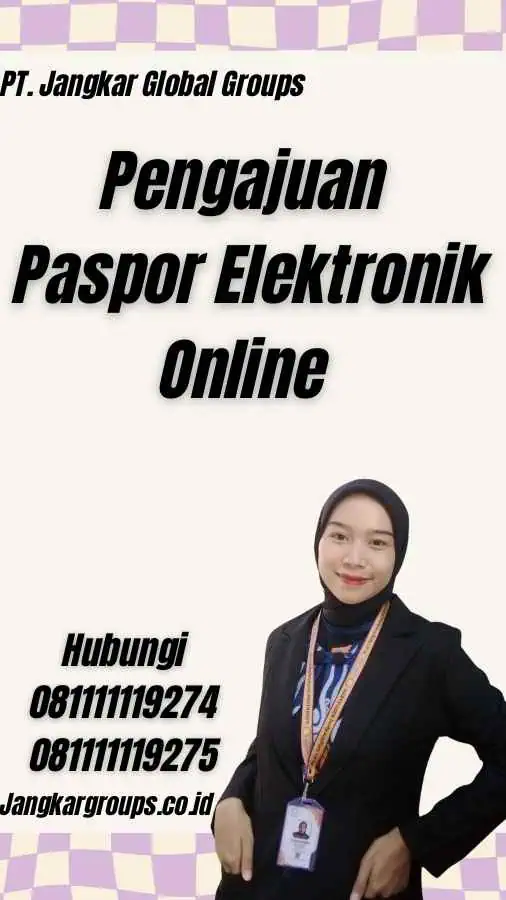 Pengajuan Paspor Elektronik Online