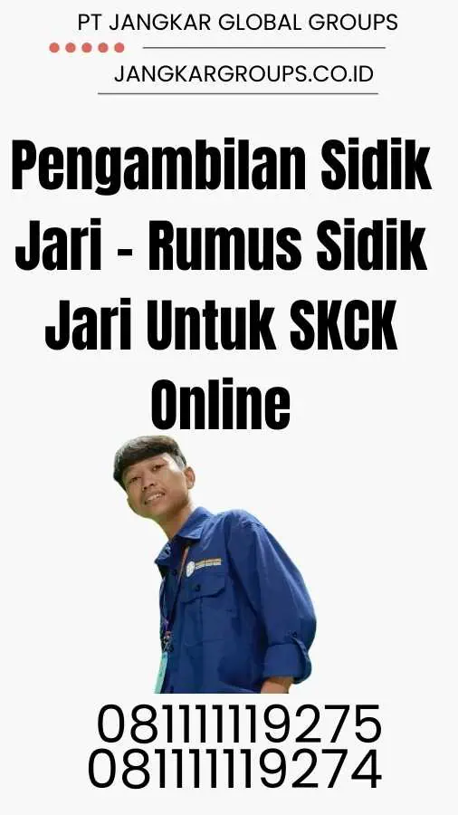 Pengambilan Sidik Jari - Rumus Sidik Jari Untuk SKCK Online