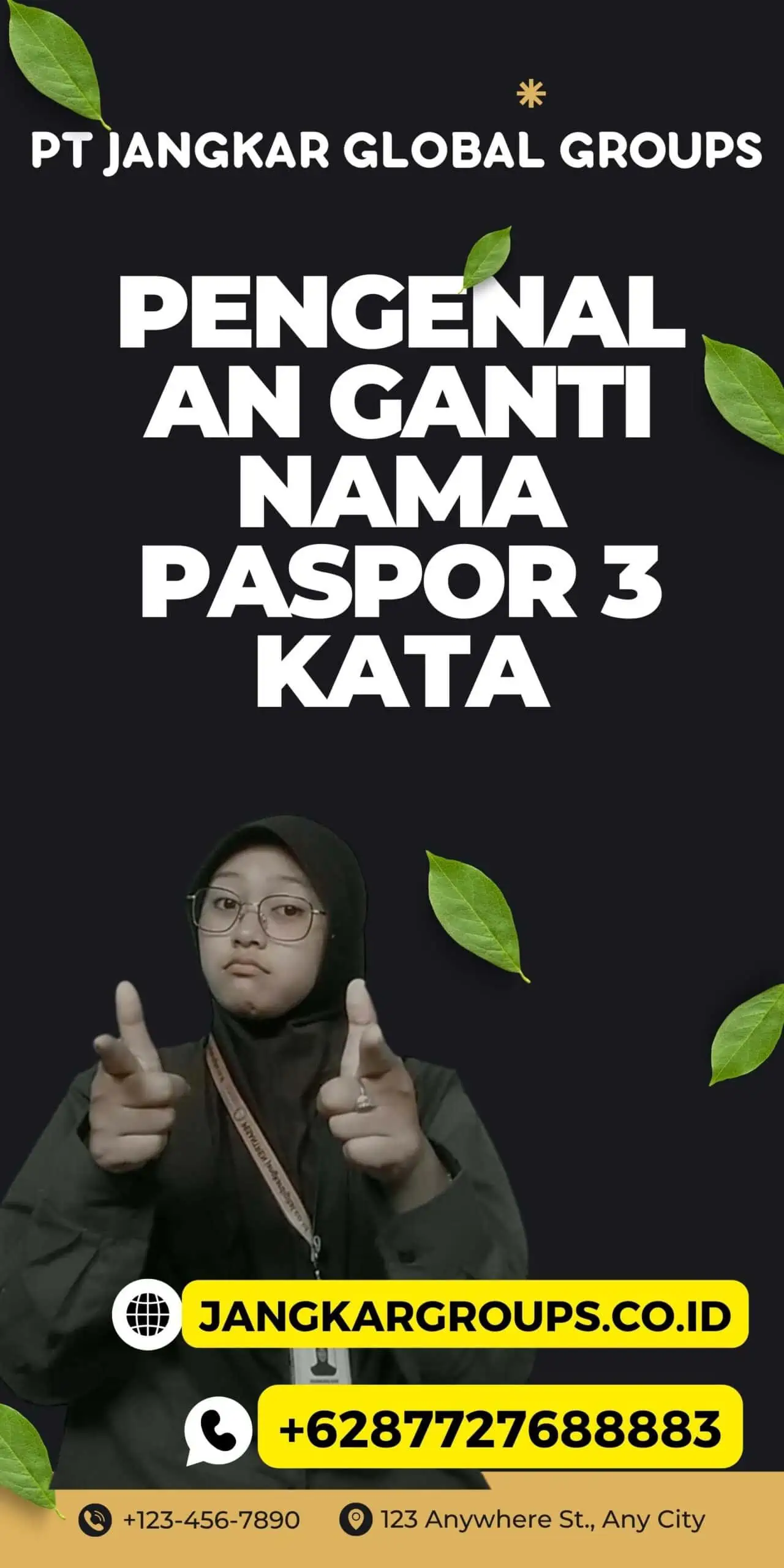 Pengenalan Ganti Nama Paspor 3 Kata