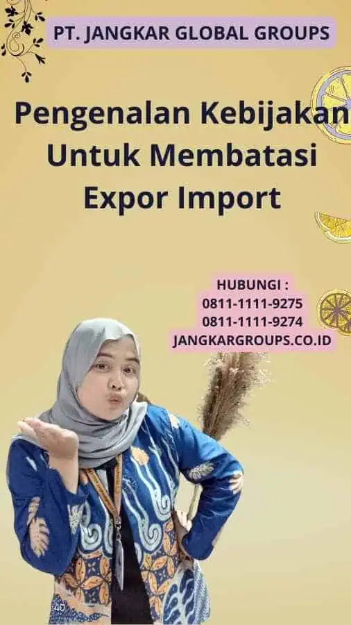 Pengenalan Kebijakan Untuk Membatasi Expor Import