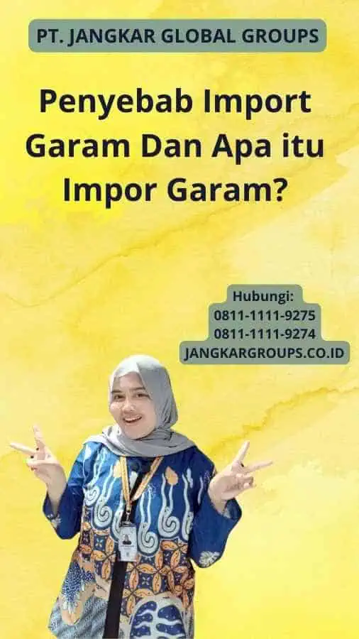 Penyebab Import Garam Dan Apa itu Impor Garam?