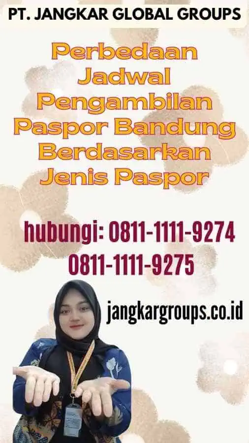 Perbedaan Jadwal Pengambilan Paspor Bandung Berdasarkan Jenis Paspor