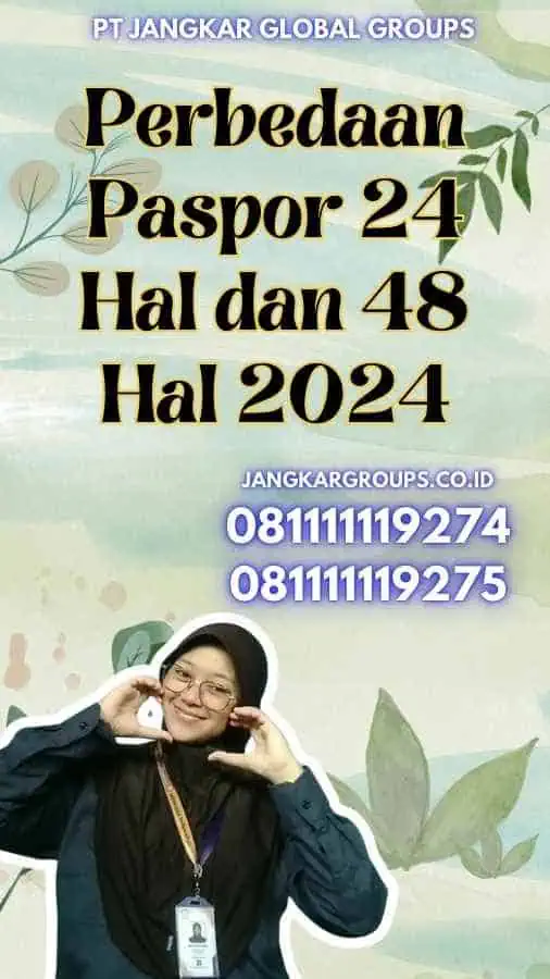 Perbedaan Paspor 24 Hal dan 48 Hal 2024