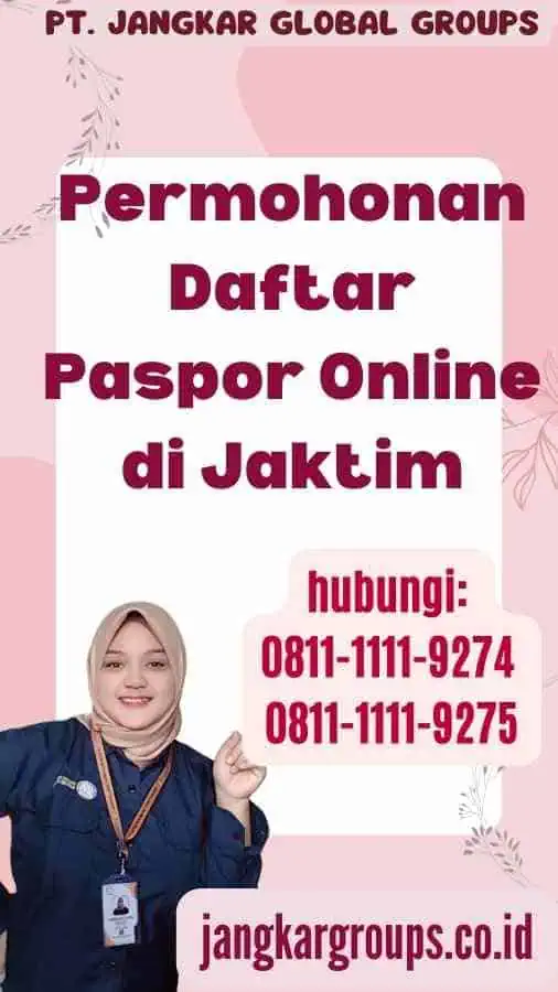 Permohonan Daftar Paspor Online di Jaktim