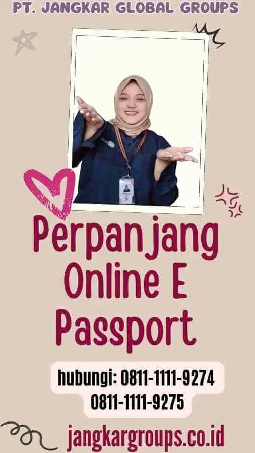 Perpanjang Online E Passport