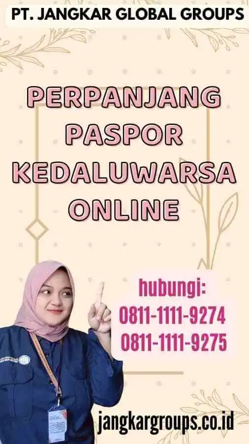 Perpanjang Paspor Kedaluwarsa Online