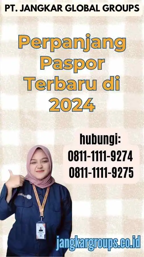 Perpanjang Paspor Terbaru di 2024