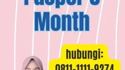 Perpanjangan Paspor 6 Month