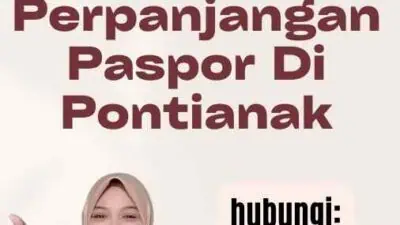 Perpanjangan Paspor Di Pontianak