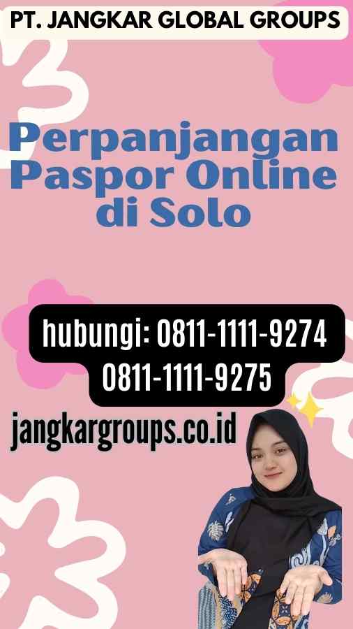 Perpanjangan Paspor Online di Solo