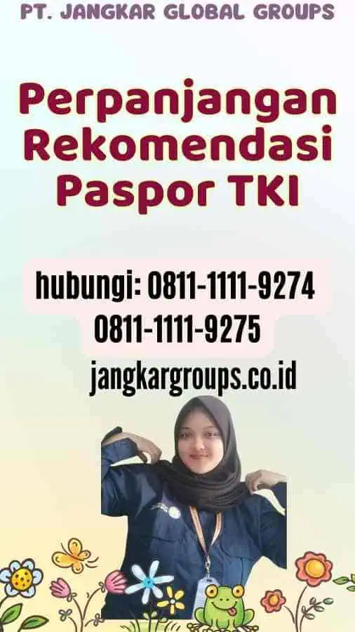 Perpanjangan Rekomendasi Paspor TKI