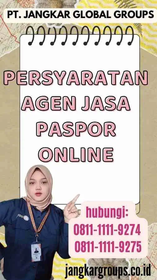 Persyaratan Agen Jasa Paspor Online