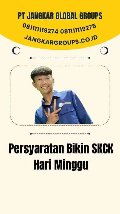 Persyaratan Bikin SKCK Hari Minggu