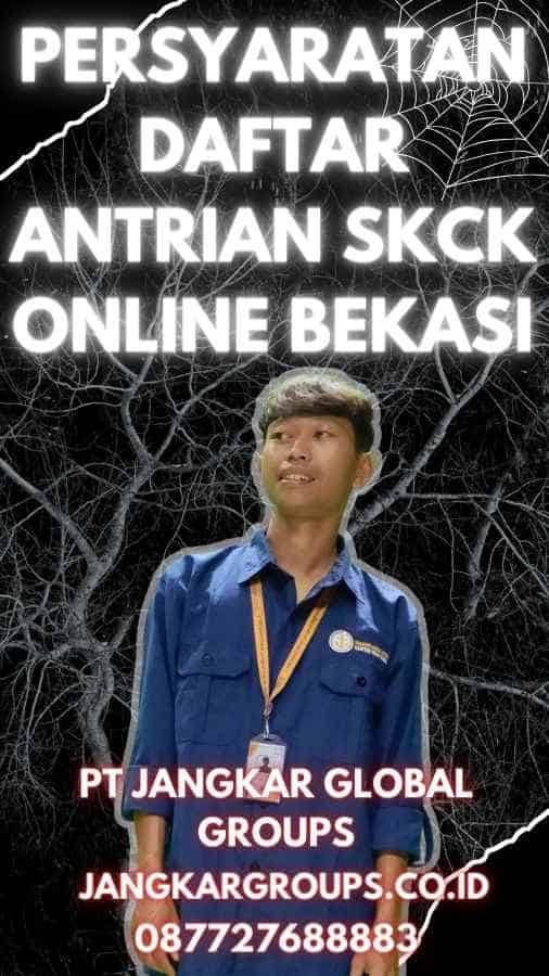 Persyaratan Daftar Antrian SKCK Online Bekasi