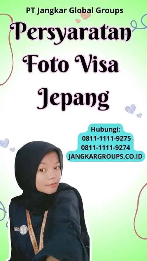 Persyaratan Foto Visa Jepang