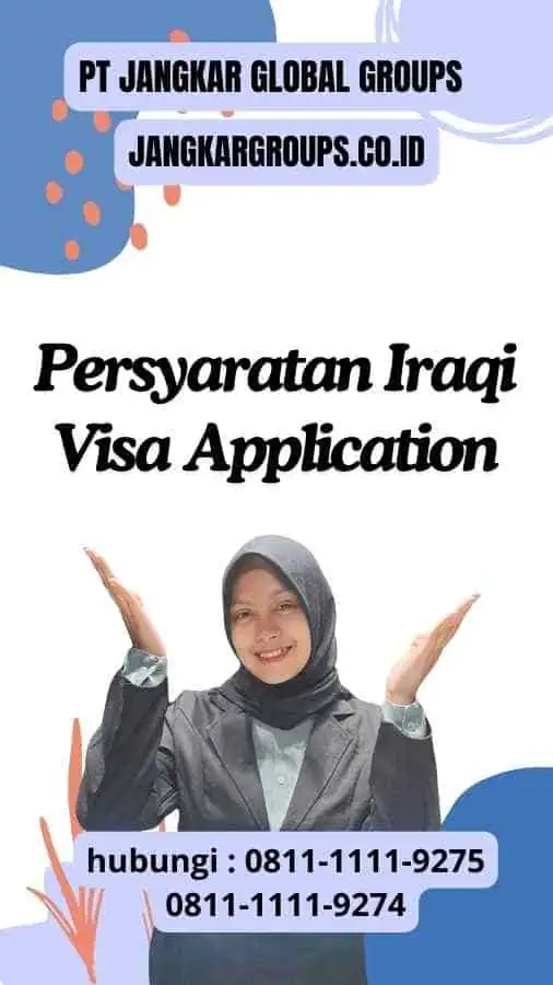 Persyaratan Iraqi Visa Application