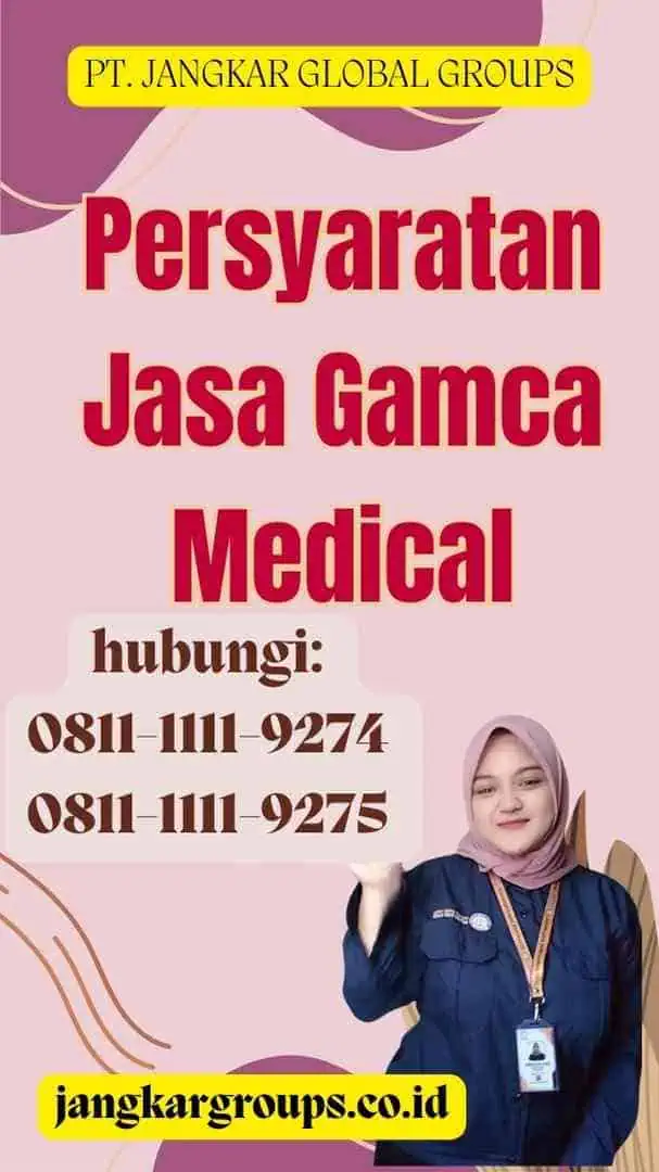 Persyaratan Jasa Gamca Medical