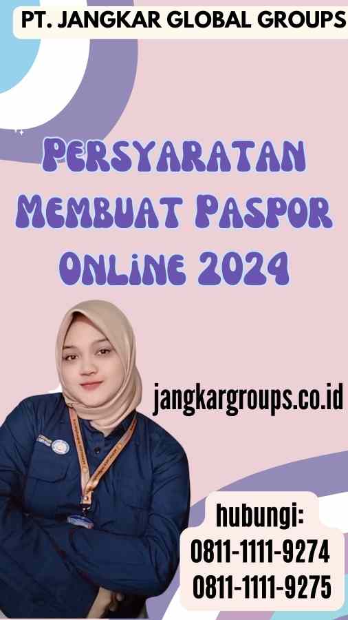 Persyaratan Membuat Paspor Online 2024