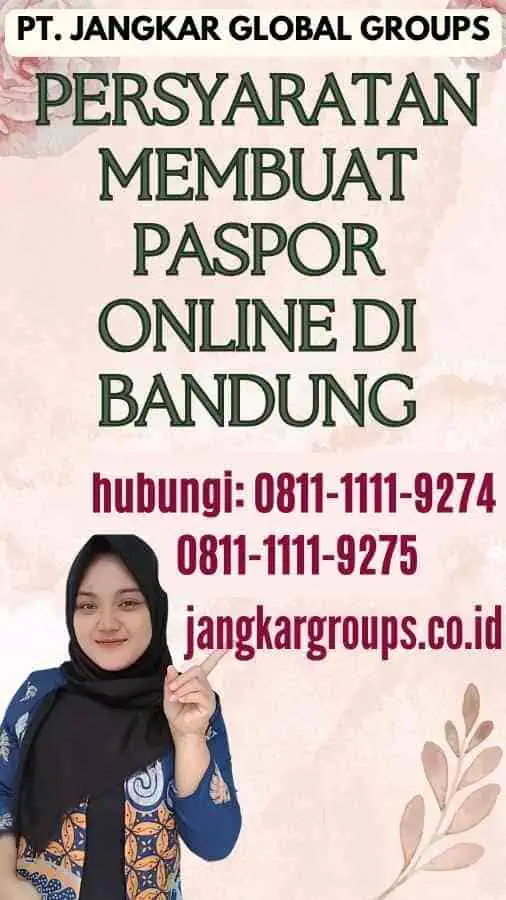 Persyaratan Membuat Paspor Online di Bandung