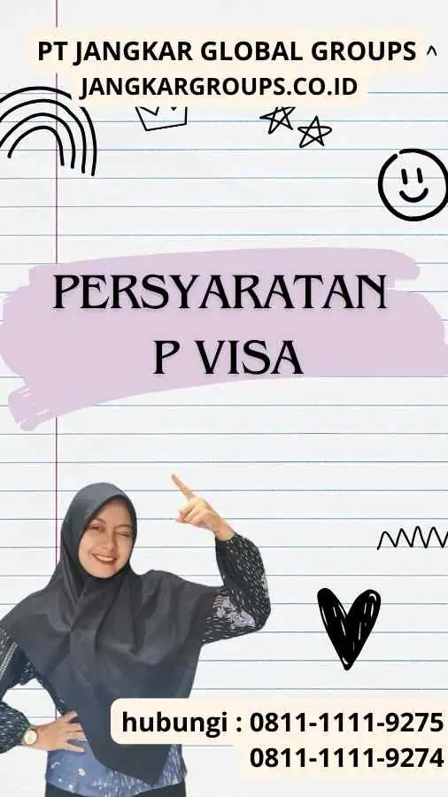 Persyaratan P Visa