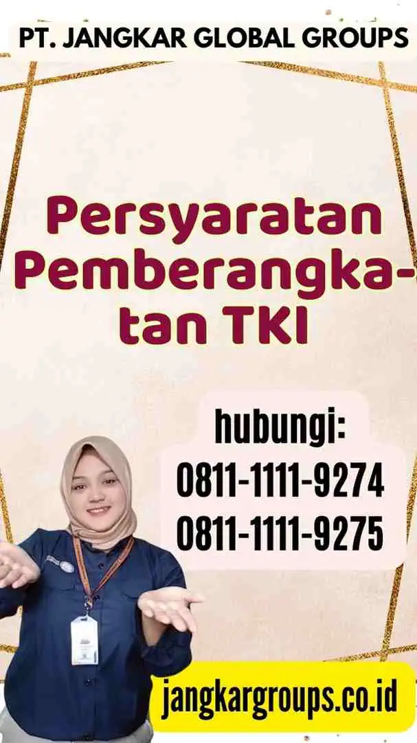 Persyaratan Pemberangkatan TKI