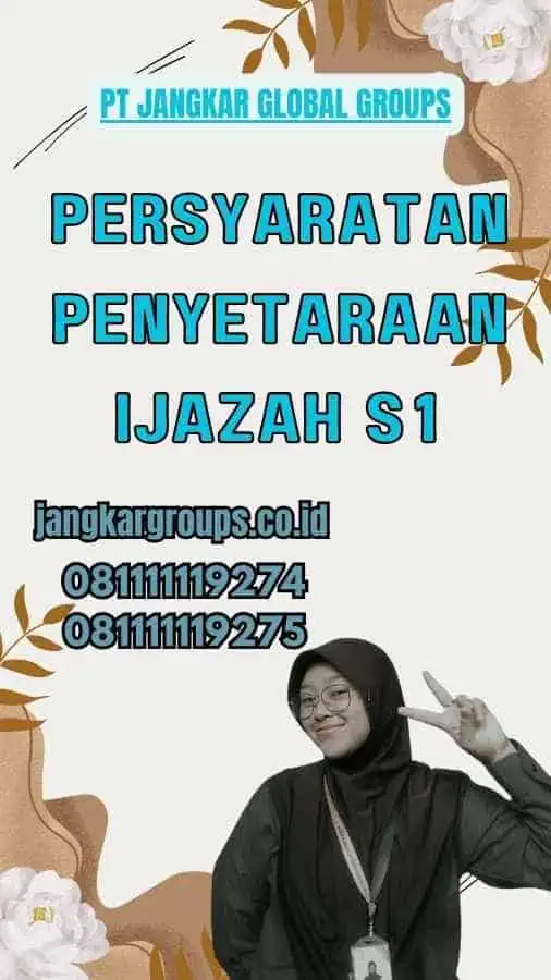 Persyaratan Penyetaraan Ijazah S1