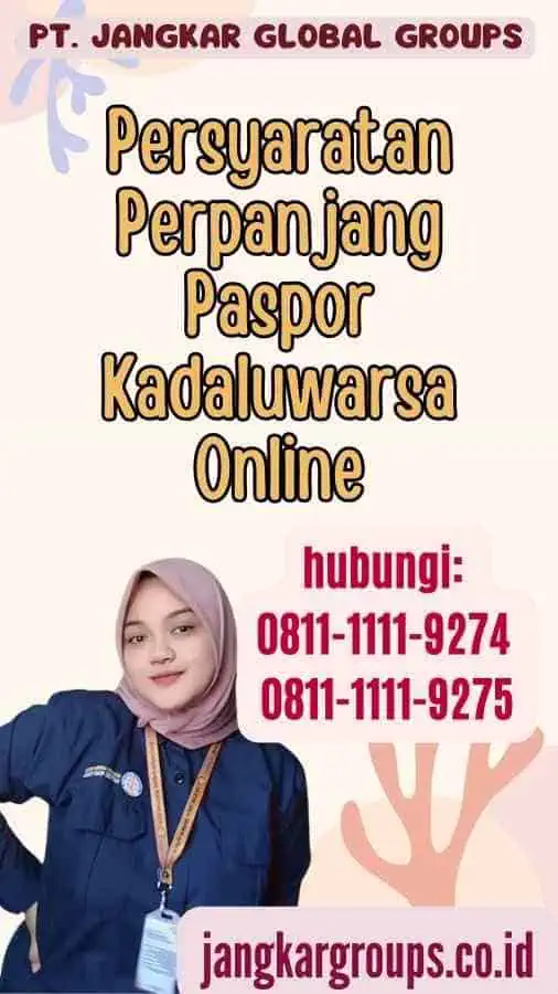 Persyaratan Perpanjang Paspor Kadaluwarsa Online