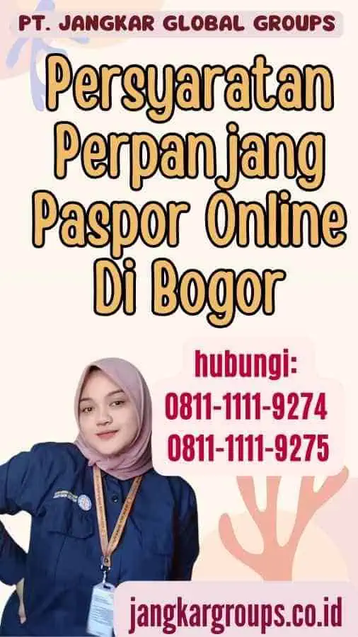 Persyaratan Perpanjang Paspor Online Di Bogor